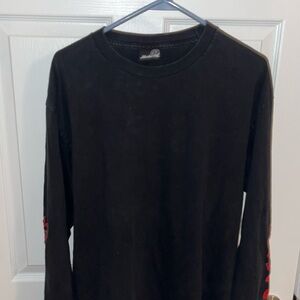 Men’s black XL Hybrid long-sleeved T-shirt